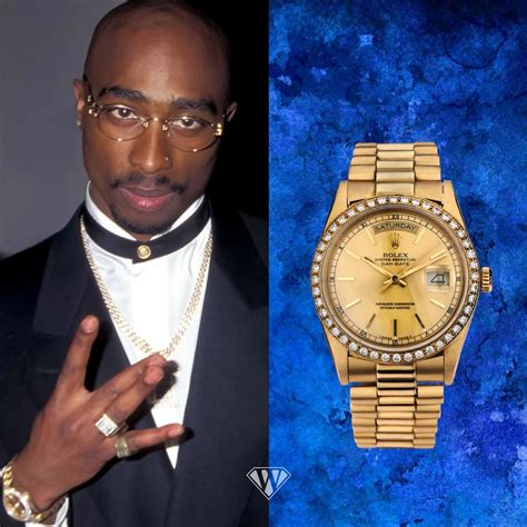 tupac shakur rolex day date president